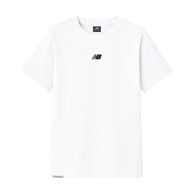 New Balance Nb ESSential Center Logo Men S And woMen S Short Sleeve Tee White Nbnee21033 10
