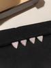Chic Zircon Triangle Stud Earrings & Necklace Set: Trendy Light Luxury Clavicle Chain Jewelry