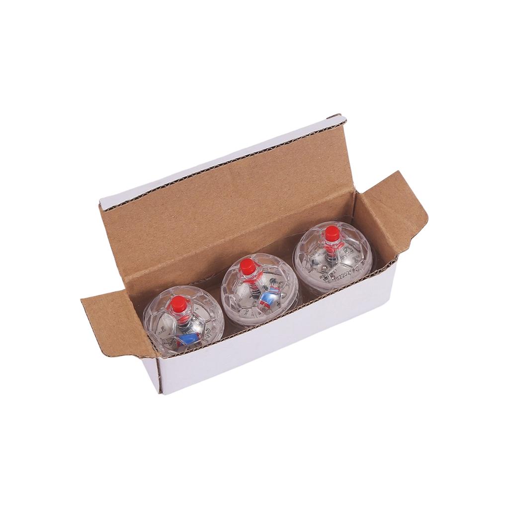 Pet Svítící Míček pro Kočky Interaktivní Zábava Hračka pro Kočky Sebezábavný Chytrý Set Dráždidel pro Kočky Plastový Fotbalový Míč