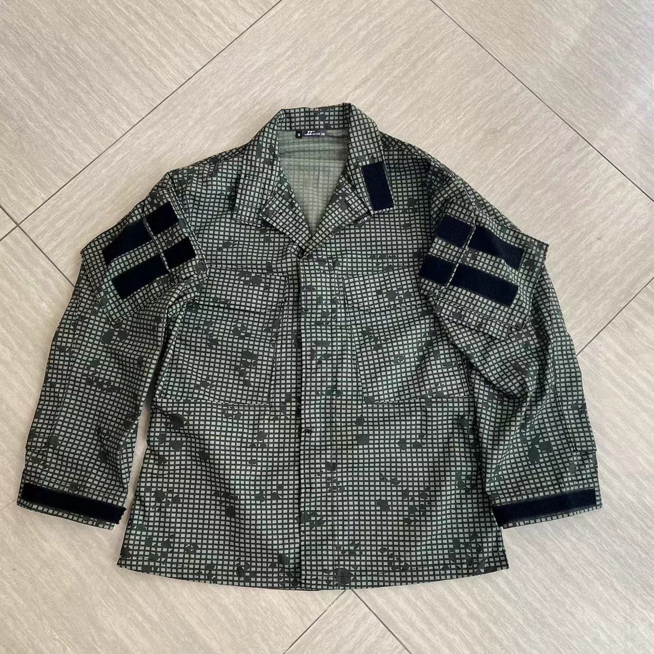 BEPAN Jungle Tiger Spot Base Tactical Suit Outdoor Combat Long sleeved Top G3 Frog Suit S 65-72KG