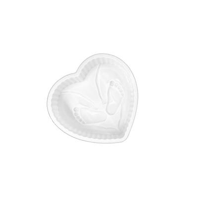 Silikonová forma na mousse dort, fondán ve tvaru srdce, Sugarcraft formy, Nástroj na pečení sušenek, Pečicí náčiní, Domácí kuchyně, Pekárna