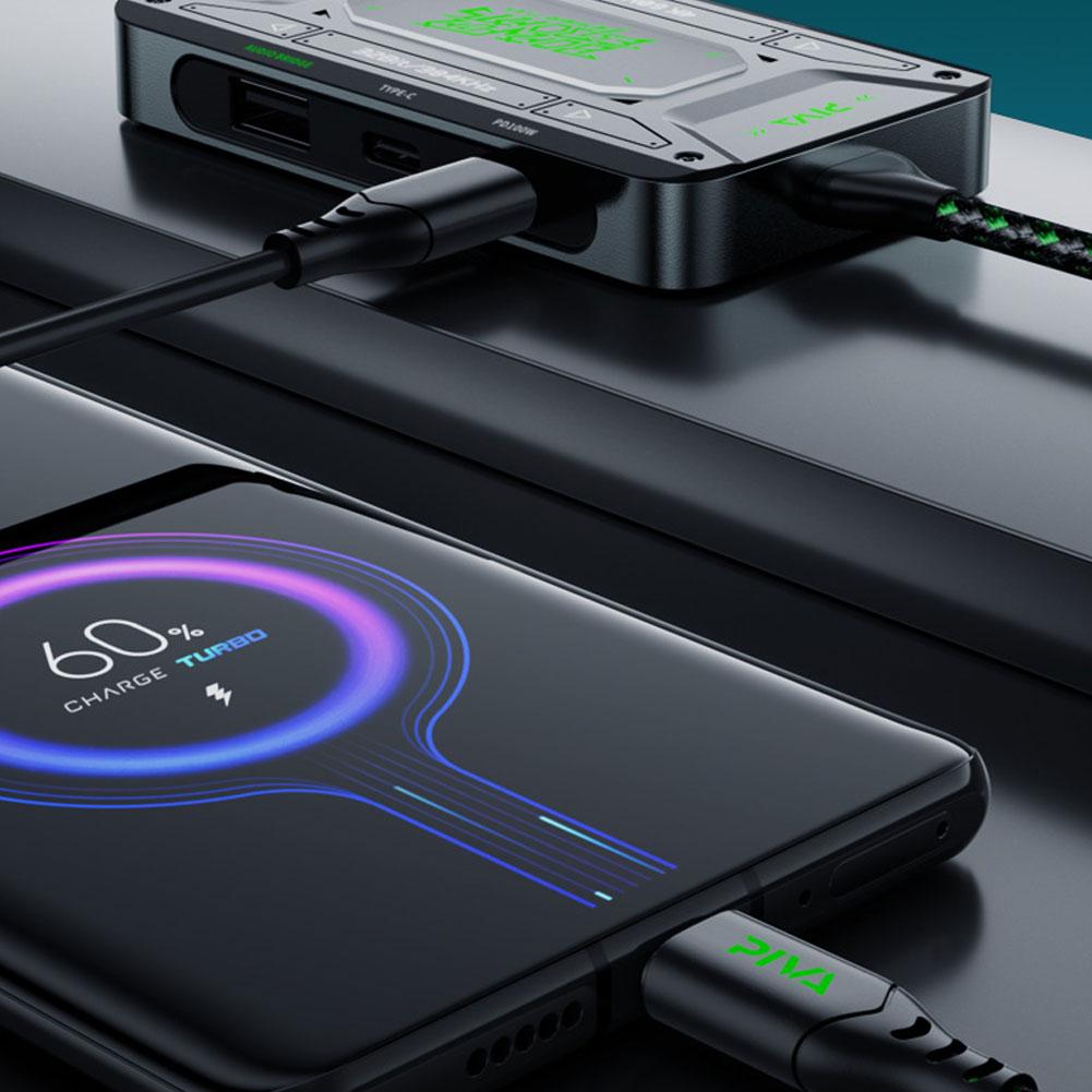 Für Paiwei DS7 Typ-C Dockingstation Dockingstation USB-Konverter Splitter HD zu Universal Ad U8Y4