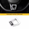 Emblems Volkswagen R Emblem Zinc Alloy Car Steering Wheel Trim Buckle For VW Golf Polo GTI Tiguan CC Passat Variant Jetta Santan zf6