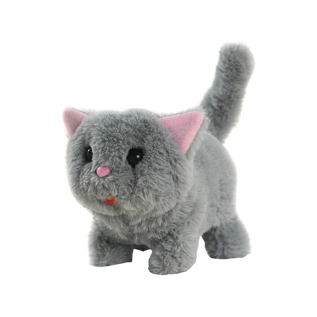 Robotic , My Simulated Pet Robot Cat, Interactive Companion, Realistic Stuffed Pet, Barking, Tail Wagging