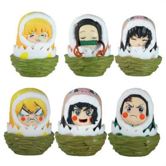 Trendy klíčenky Demon Slayer: Kreslené přívěsky na klíče od auta a přívěsky na tašku