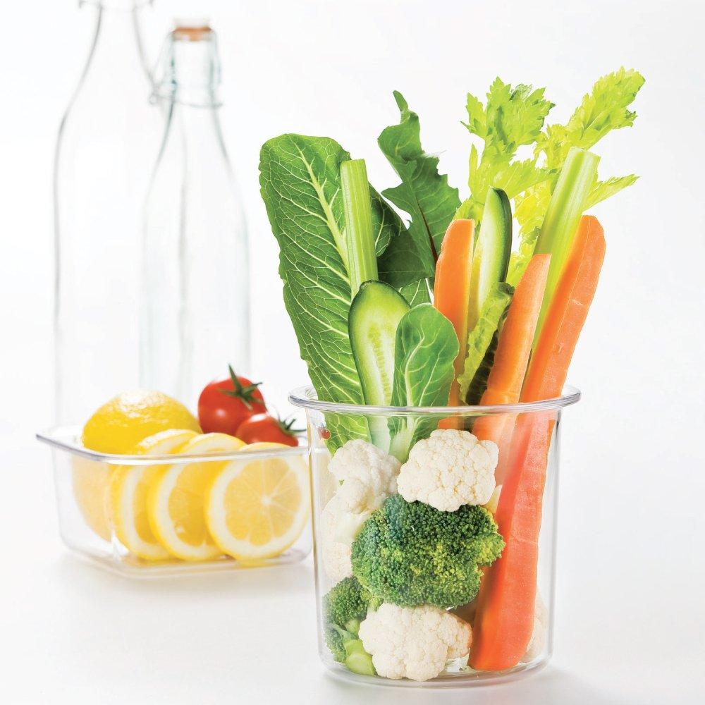 LOCK&LOCK Tabletop Container, Rectangle with Core, LBF531C, ALL2201, Clear