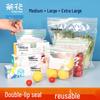 CHAHUA Reusable Double-Seal Fresh-Keeping Bags - Assorted Sizes