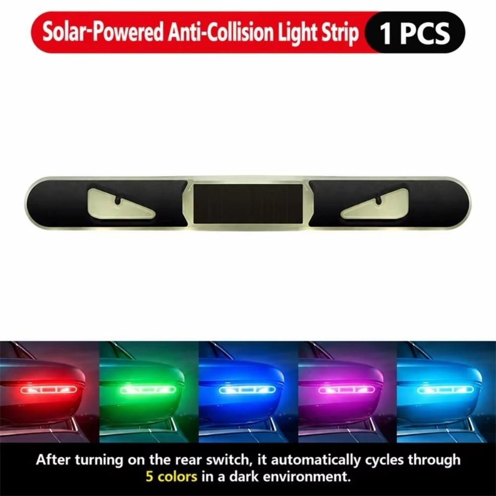 5 Color Car Door Anti-Collision Strip Cat Eye RGB LED Light Bars Car Accessories
