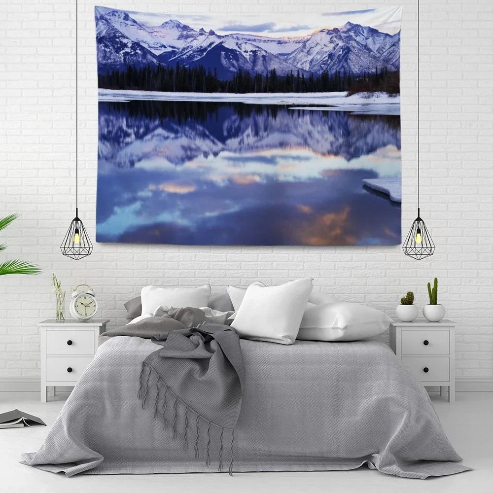 Outdoor Landscape Decorative Tapestry Home Wall Living Room Office Decorative Tapestry