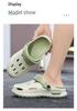 2025 Men's Summer Wear-Resistant Sports Clogs: Outdoor Closed-Toe Beach Sandals with Cushioned Comfort.