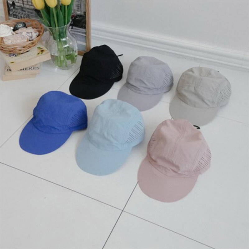 Women s Mesh Nylon Running Cap Sports Men s Hat gray