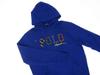 Polo Ralph Lauren POLO Logo Pullover Sweatshirt Hoodie Men's 0102952-M-BLUE [Used]