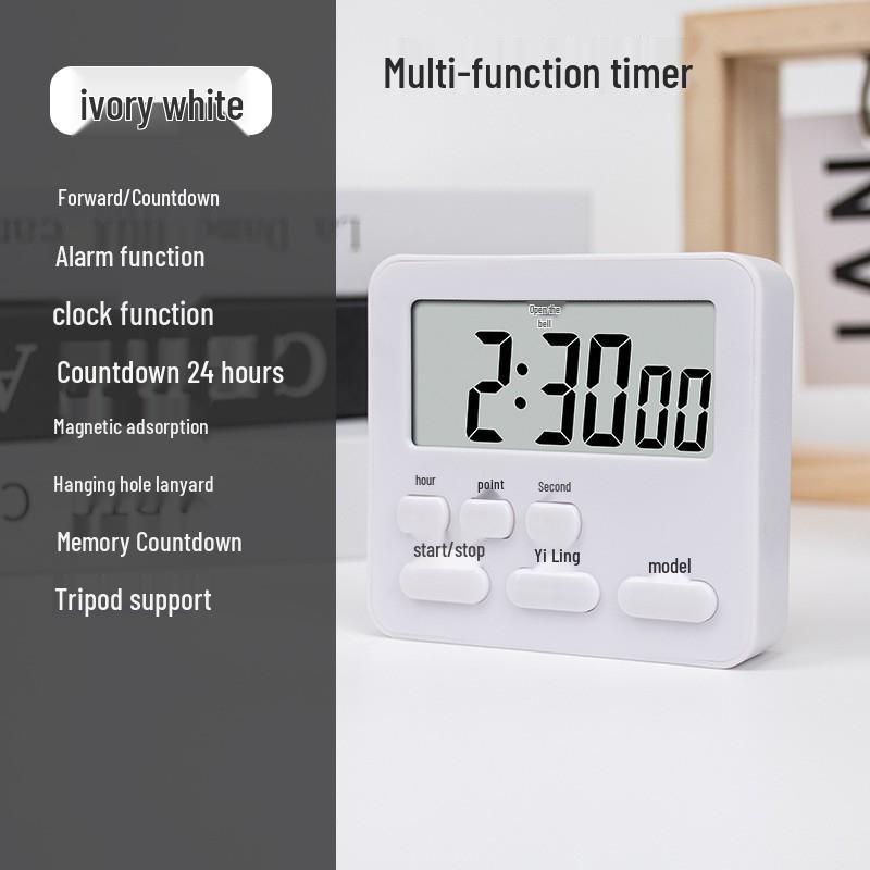 Kids' Kitchen Timer & Alarm Clock for Baking & Study