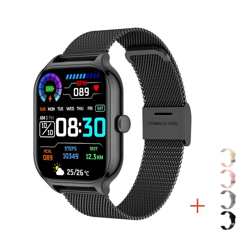 Z49 gtS4 Bluetooth Smart Watch Bracelet - 2.01" Screen with Sports Mode and Heart Rate Monitor