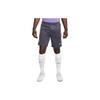 Dri-FIT Liverpool FC Strike Third Logo Embroidered Pattern Color Block Knit Football Shorts Men Shorts Gray FJ8878-015