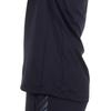 Mizuno Football Wear Stretch Fleece Easy To Move XL Half-Zip Shirt, Moisture-Wicking, Quick-Drying, In, Black, (P2MCA516)