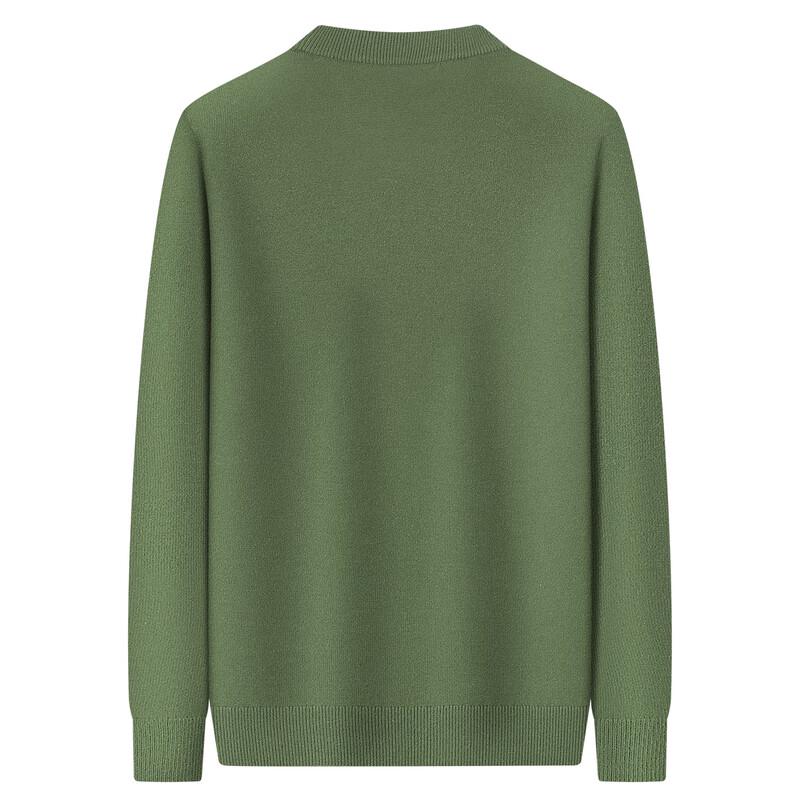 FIRS Men's Heavyweight 480G Machine Washable Round Neck Sweater