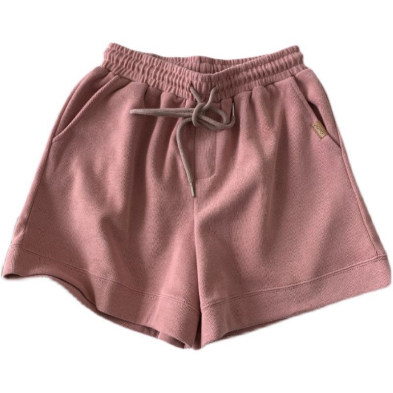 Leisure Athletic Short Pants for Women In Summer Updated Style for Students To Look Slim and Relaxed Fit Five-point A-line Wide-leg Pants