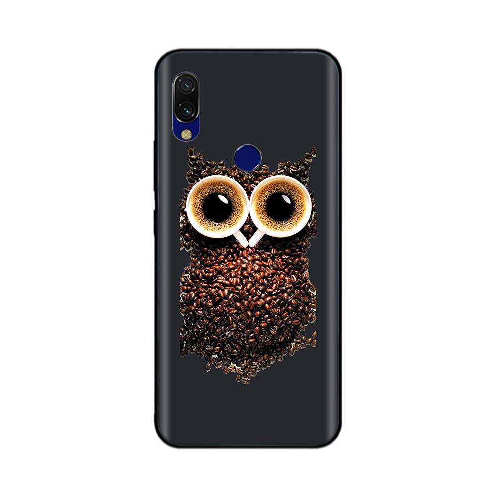 For Xiaomi Redmi 7 Case Redmi7 Black Silicon Bumper Soft Tpu Phone Case Cover For Xiaomi Redmi Note 7 Pro Note7 Case Funda Coque
