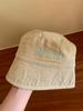 Bucket hat new spring and summer solid color letter basin hat versatile bucket hat sunscreen visor hat