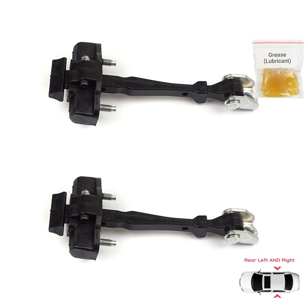 EDP1249-1 2 Pieces Rear Left AND Right Door Catch Hinge Brake Stop Check Strap Limiter for Renault Captur MK1 J87 H5 J5 2013-2019 824305607R