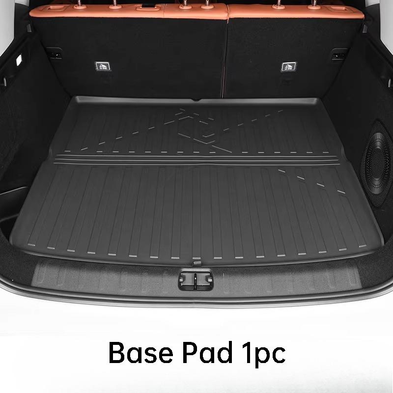 For Leapmotor C10 2024 Car Trunk Mat Rear Seat Back Protective Pad TPE Waterproof Scratch-resistant Interior Accessories