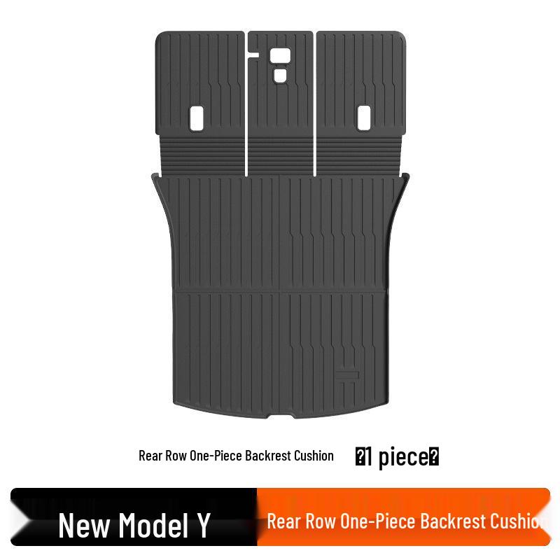 Tesla Model Y Floor Mats: TPE Anti-Slip Trunk Mats