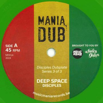 

7inch Record DISCIPLES Deep Space Version MD014 Mania Dub UK 2019 UK Reggae Ska Dub