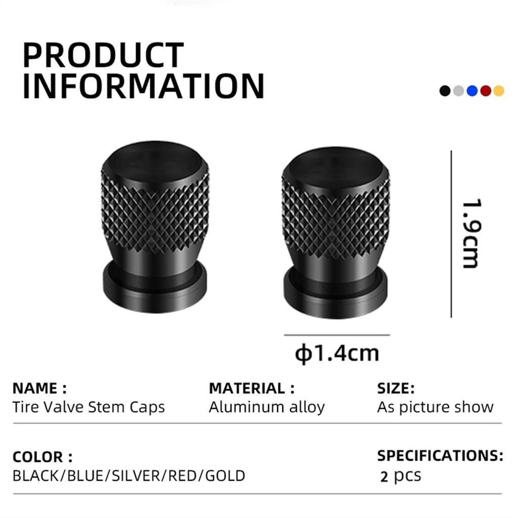 KUIYI CNC Wheel Tire Valve Airport Stem Cap Accessory Compatible