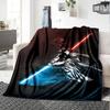 Star Wars Blanket Comfortable Perfect for Sofa Office Bedding Four Seasons Multipurpose Digital Print Ideal Gift for Friends Family Couples Picnic