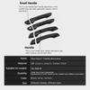 For Peugeot 508 MK1 W23 2011~2018 2011 2017 Carbon Fiber Door Handle Cover Trim Car Accessories Style Stickers Rustproof Catch