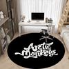 1pc Arctic Monkeys Band Chair Carpet for Office Non Slip, Lightweight, Machine Washable Rug for Office Holiday Decor