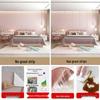 3D Waterproof Self-Adhesive Coarse Peel Wallpaper for Bathrooms, Bedrooms, Kitchens - Mold & Oil-Proof, Moisture Resistant.