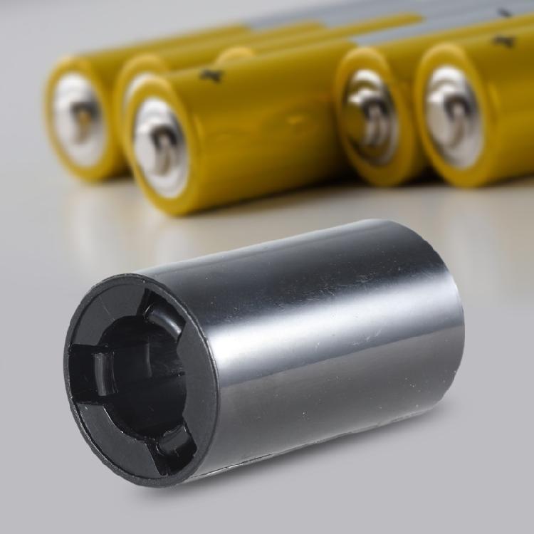 5pcs User Friendly AA To C Battery Adapter, Essential C Size Battery Adapter Spacers Case for Toy and Gadget Enthusiasts