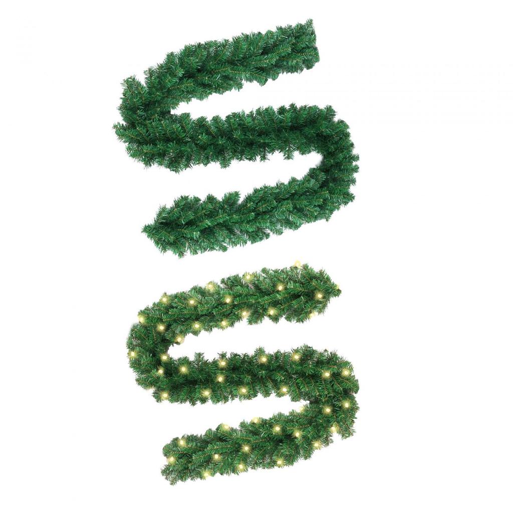 8.8 ft Christmas Garland Hanging Xmas Decor for Holiday Season Table Winter