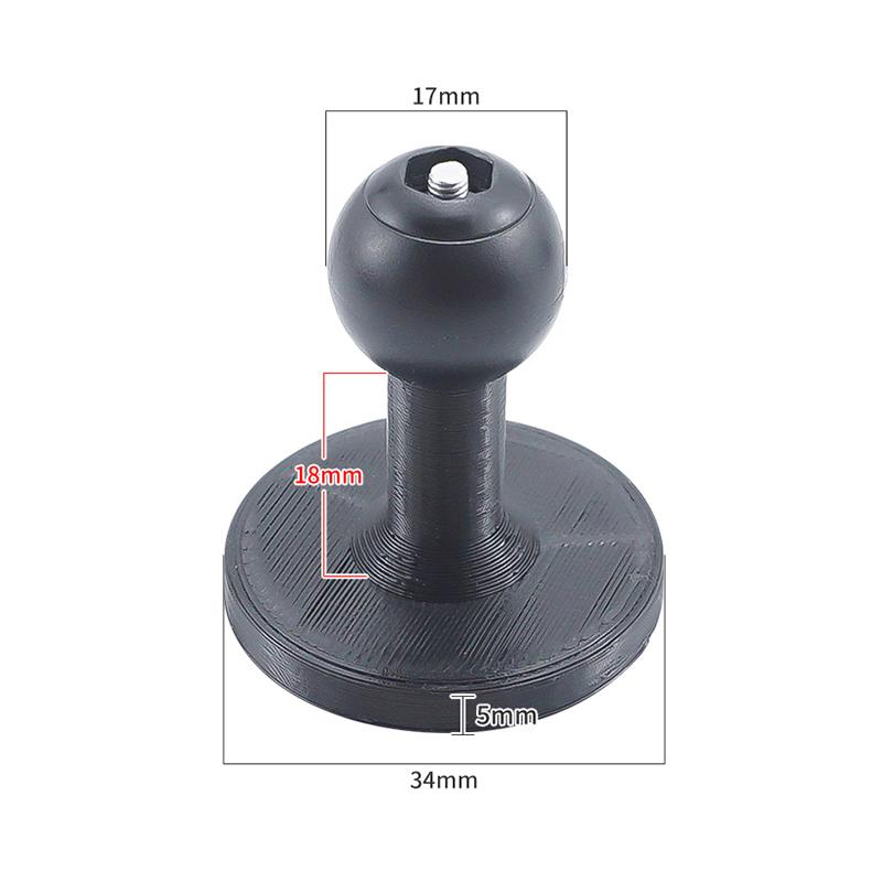 17 mm kulmontering till kulled med diamant eller fyrkantig monteringsbas för telefon GPS-hållare fäste Ramfäste Garmin Zumo/Tomtom