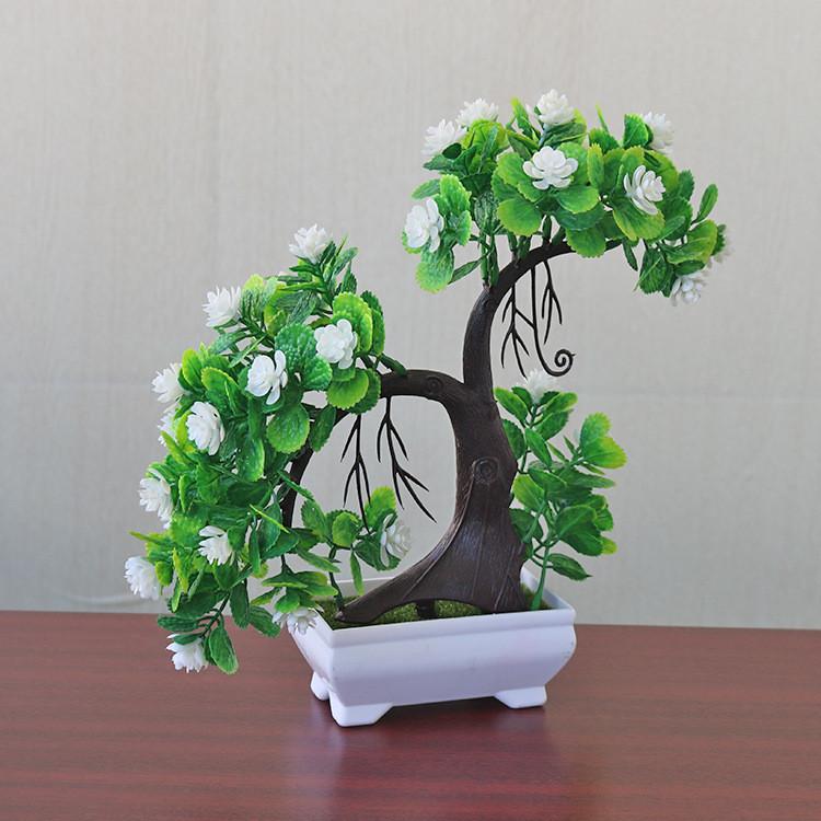 Camellia Japonica Rose Artificial Plant With Plastic Material For Home Decor And Table Centerpiece