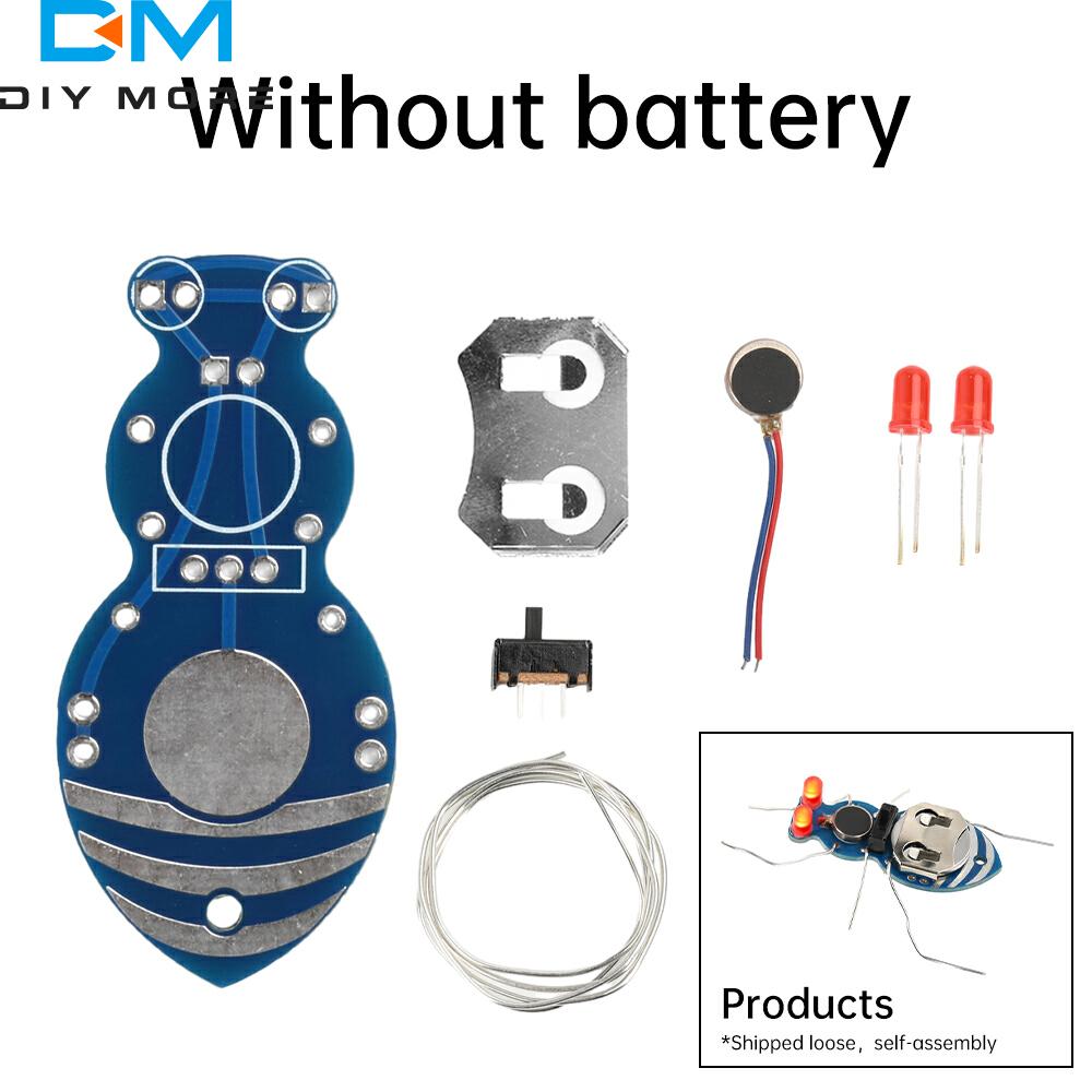 Students Training DIY Kit Ant Soldering Kit DIY Electronics Projects LED Light Beginner Learn Electrical Fun Kit