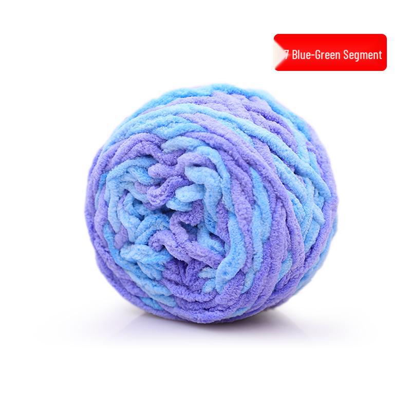 Ice Bar Chunky Soft Yarn for Hand-Knitted Scarves, Crochet Hooks, Slippers, and DIY Projects for Men and Women