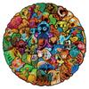 Neon By Doodle Stickers Selling Personalized Decorative Car Waterproof Cartoon Stickers 50pc