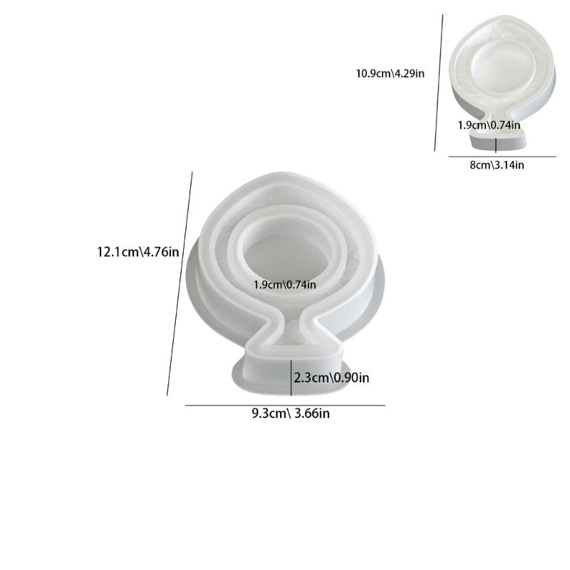 Sturdy Silicone Candle Stand Mould For Customes Craft And Decorative Accessories