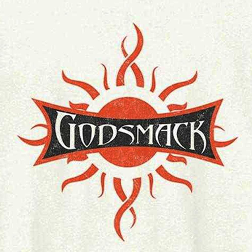 Amplified Unisex Adult Godsmack Cotton Logo T-Shirt