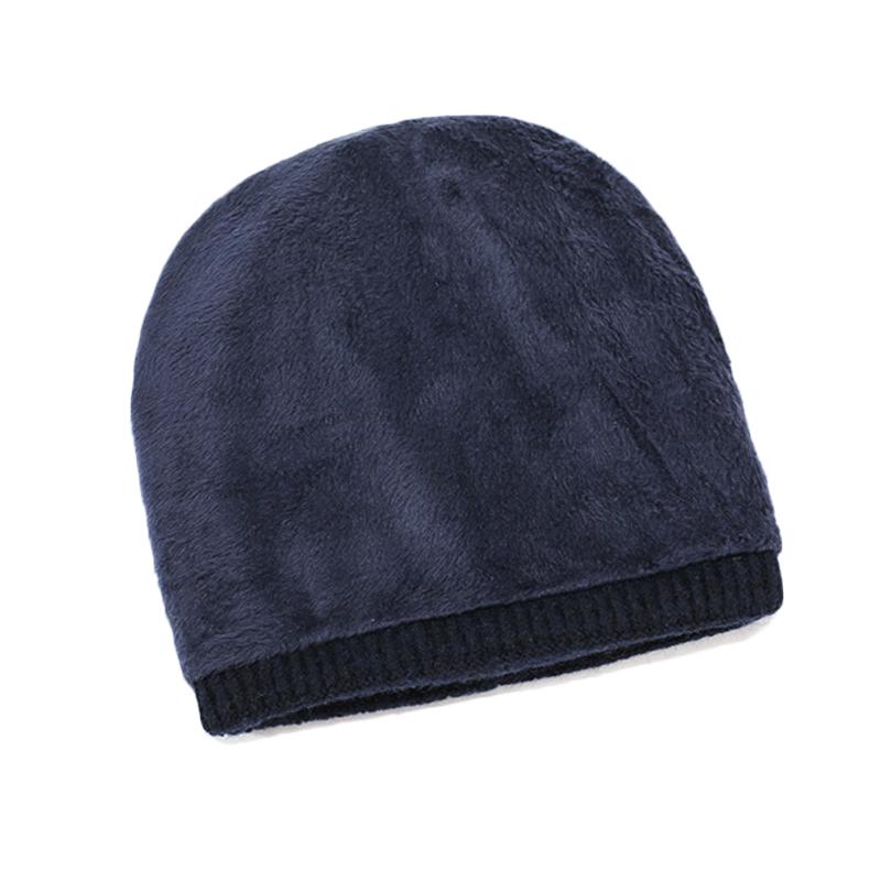 Wool Hat Men's Outdoor Hat Warm Hat British Style Knitted Hat