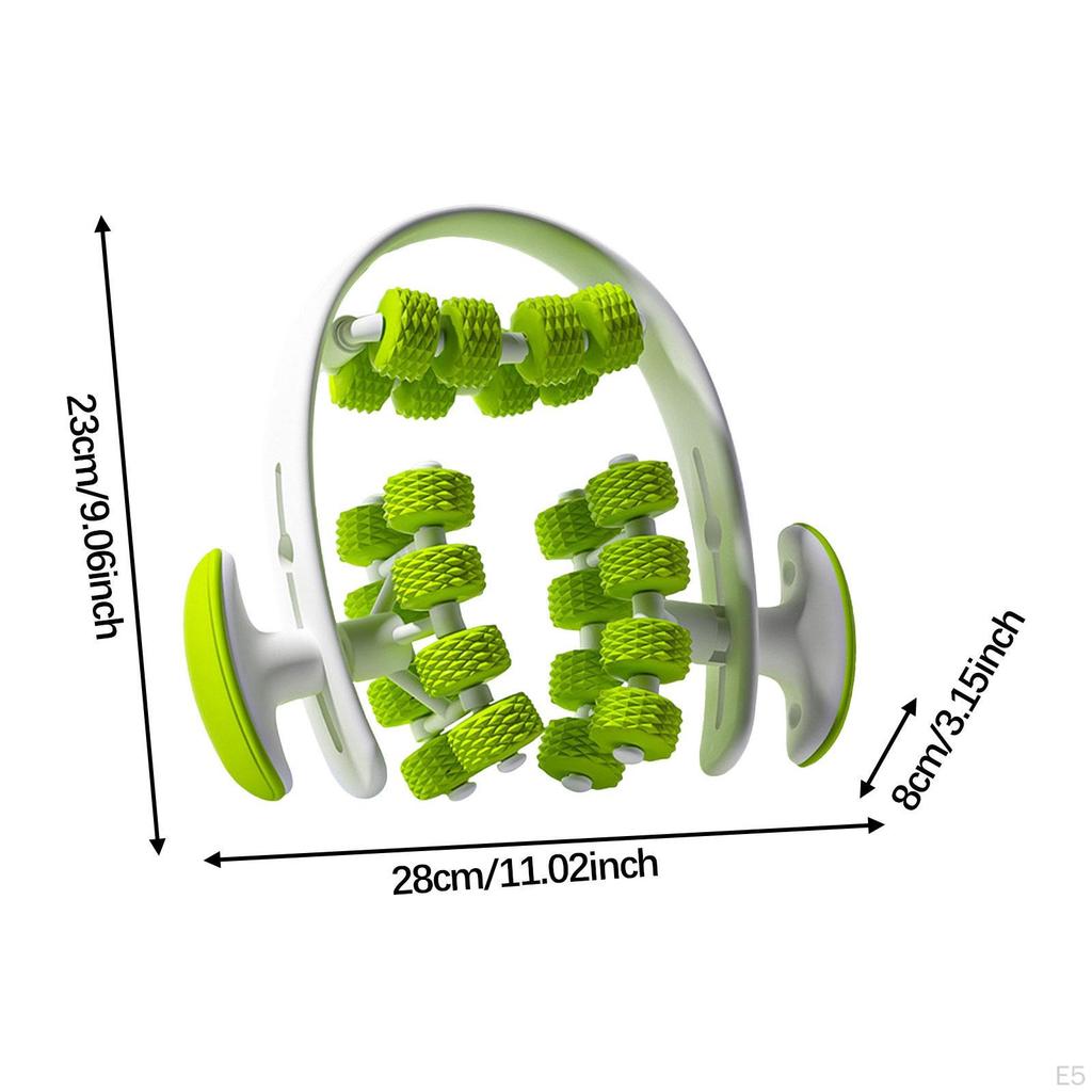 24 Wheel Circle Circular Leg Clamp Massaging Tool for Bodybuilding Sports Home