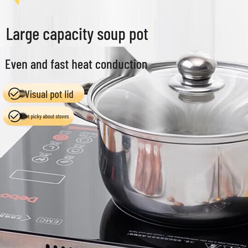 Debo Flensburg 22cm Stainless Steel Soup Pot