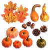 Realistic Faux Decoration DIY Craft Simulation Props Halloween Artificial Pumpkin Fake Vegetable