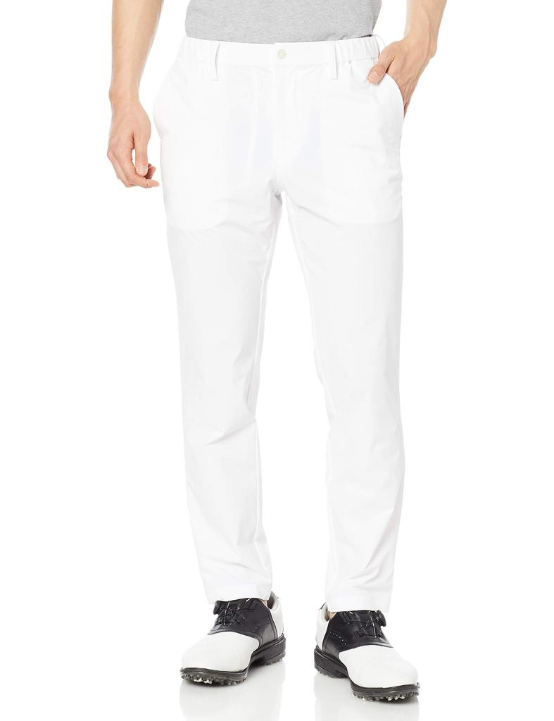 Honma Golf Straight Pants, 131-733331, Men's, White, Size 95 (equivalent to Japanese size 95)