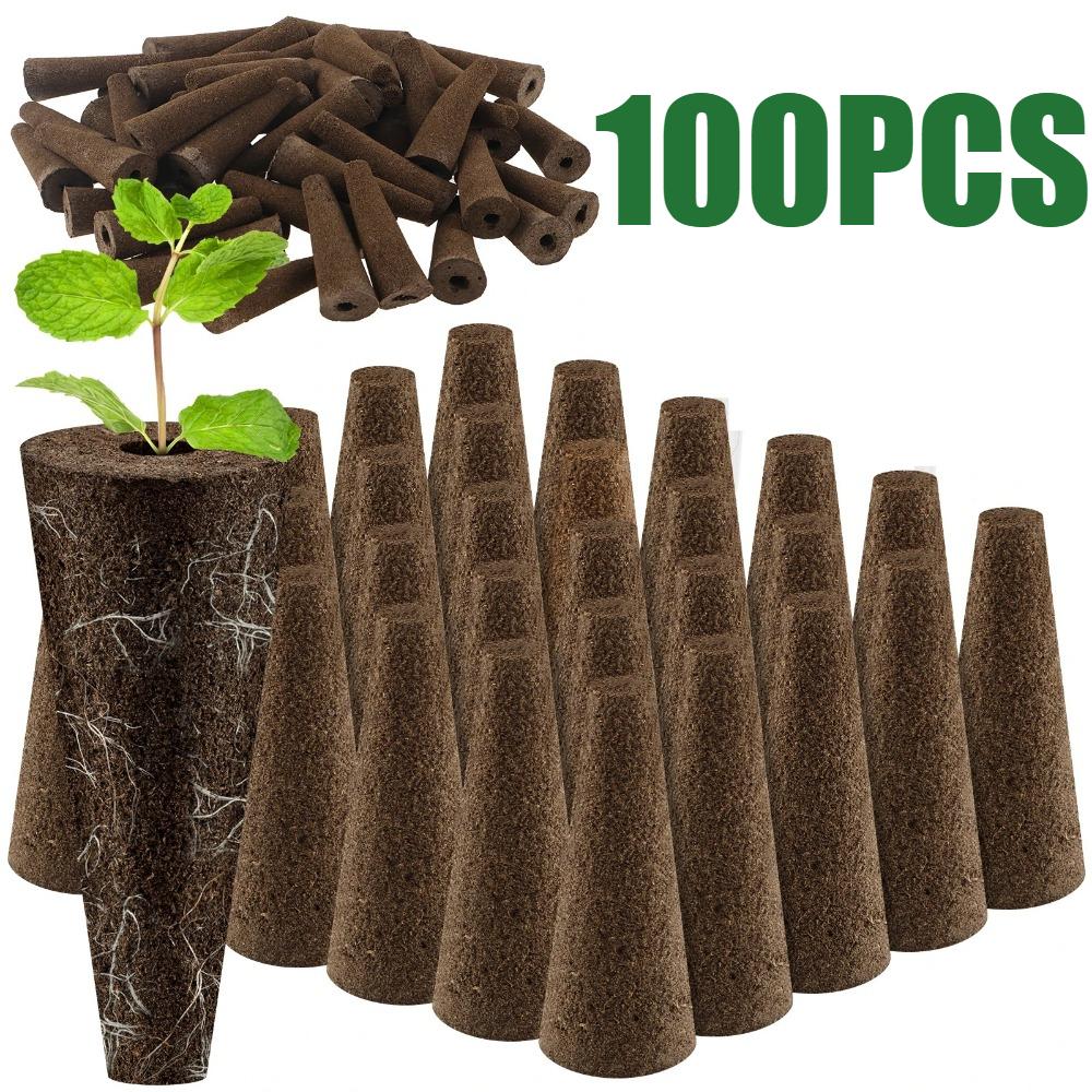 Gąbki do kiełkowania nasion Zamienne gąbki do ukorzeniania Sadzonki wtyczki startowe Kapsułki z nasionami Ogród hydroponiczny Sadzenie