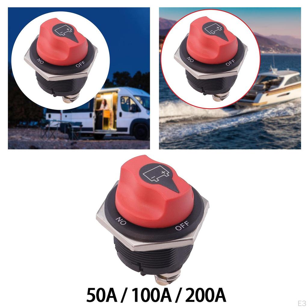 Isolator Selector Switch for Boat ,Power Cut Off Switch,Master Disconnect Trailer Camper