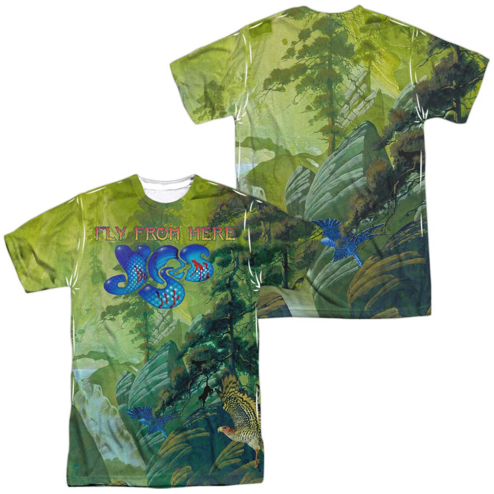 Yes Fly From Here Dye Sublimation T-Shirt M